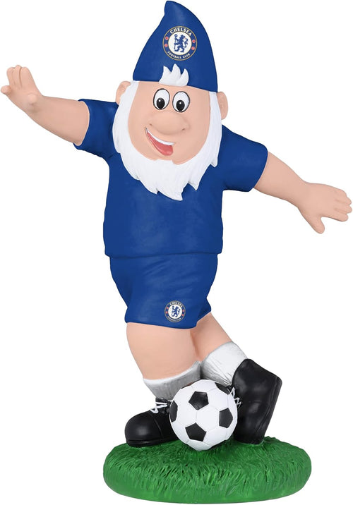 Football Gnome Statue Rabona Kick Resin Garden Decor