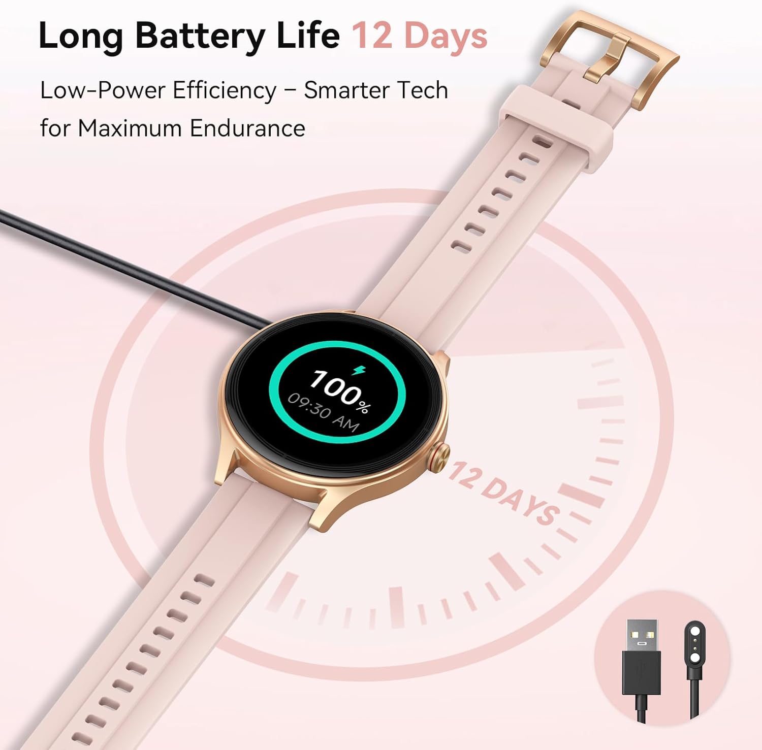 Women AMOLED Smart Watch Call 120 Sports 5ATM