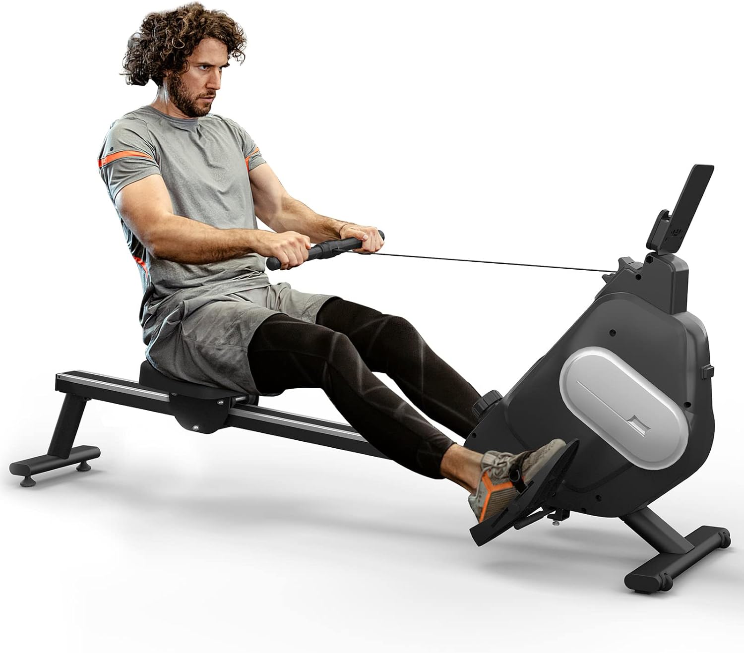 Magnetic Rowing Machine 16 Resistance Levels Home Gym Rower