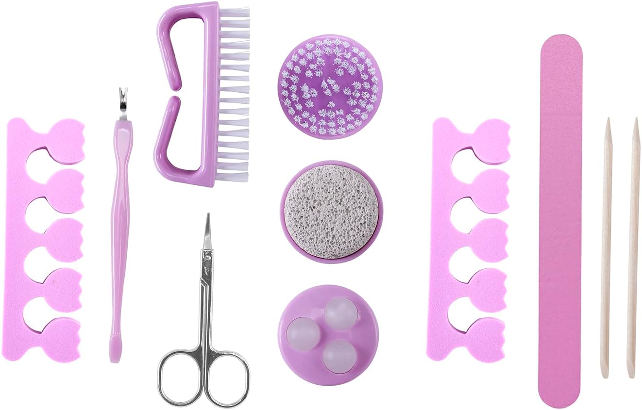 Heated Foot Spa Massager Bubble Bath Vibration Rollers Pedicure Set