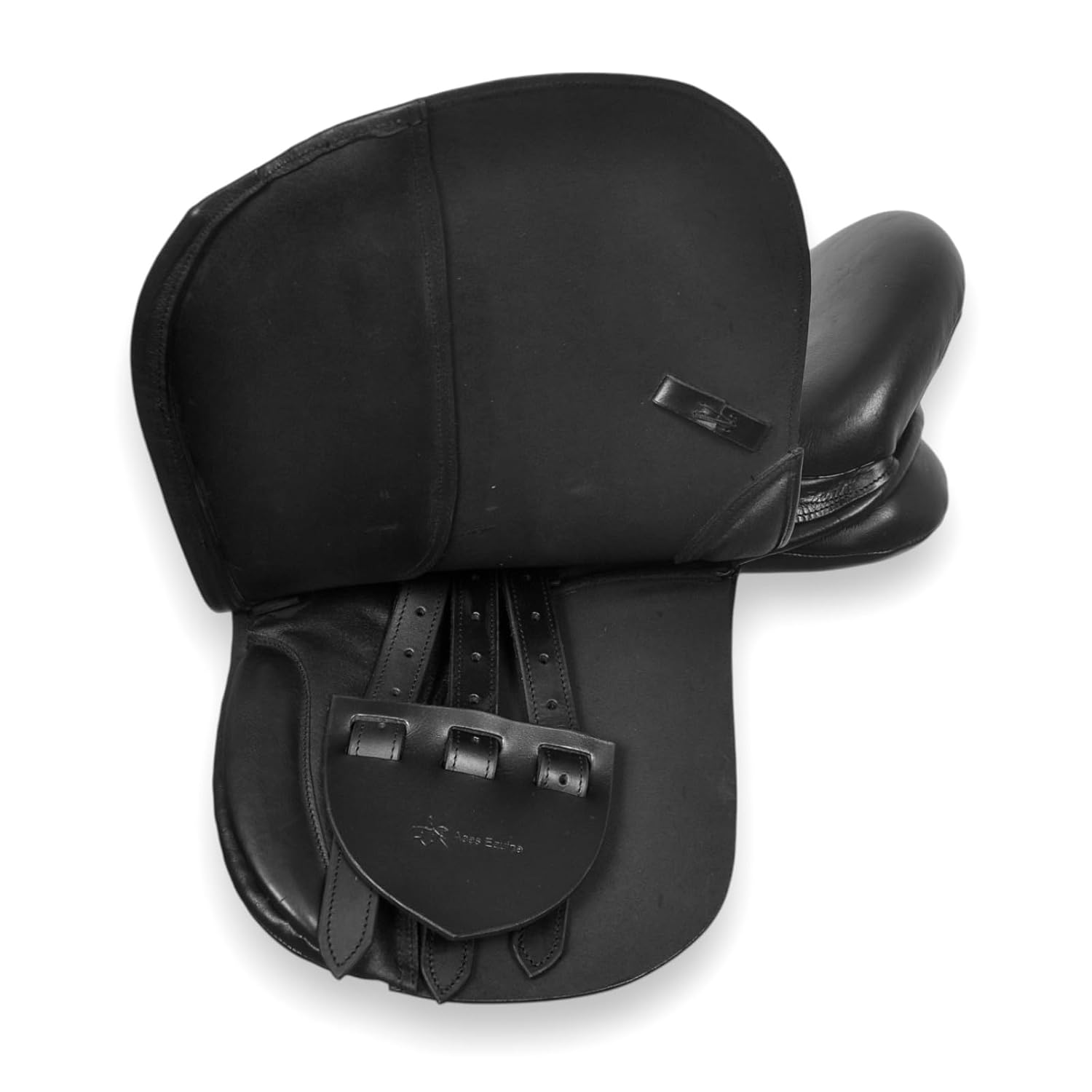 Leather Treeless Horse Saddle 16 Inch Soft All Purpose Riding