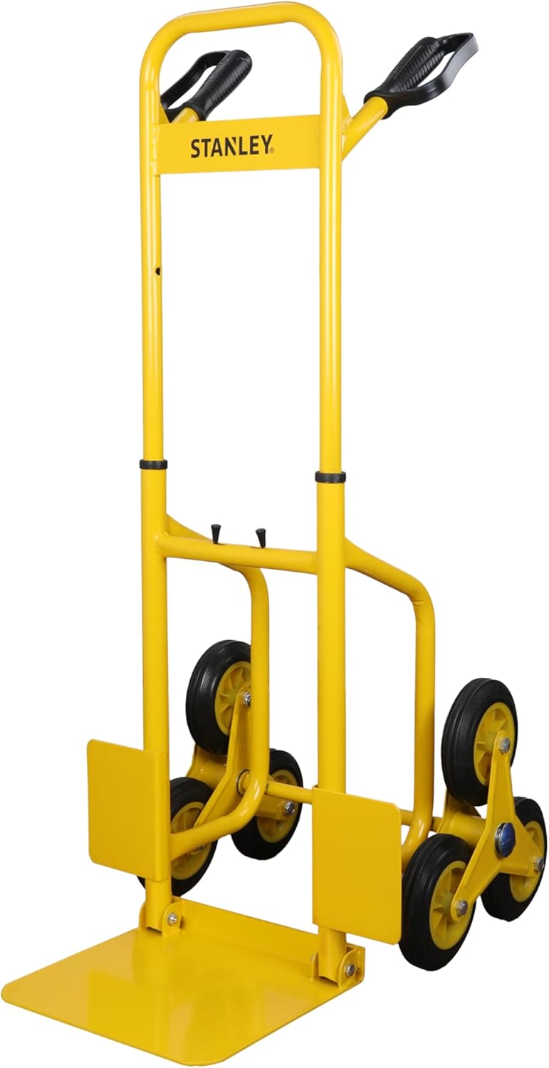 3 Wheel Folding Hand Truck 120KG Stair Climber Trolley