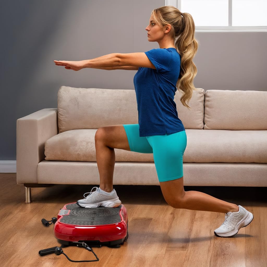 Vibration Plate Exercise Machine Mini Whole Body Trainer