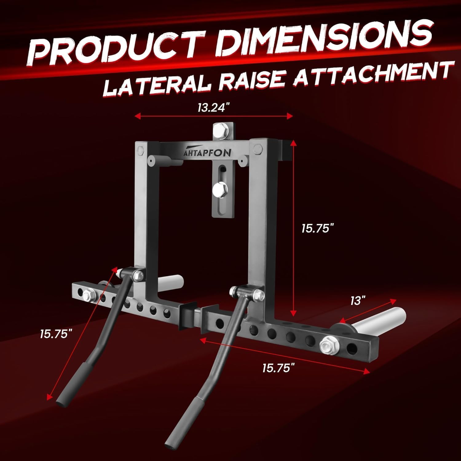 Power Rack Lateral Raise Attachment Shoulder Training Machine