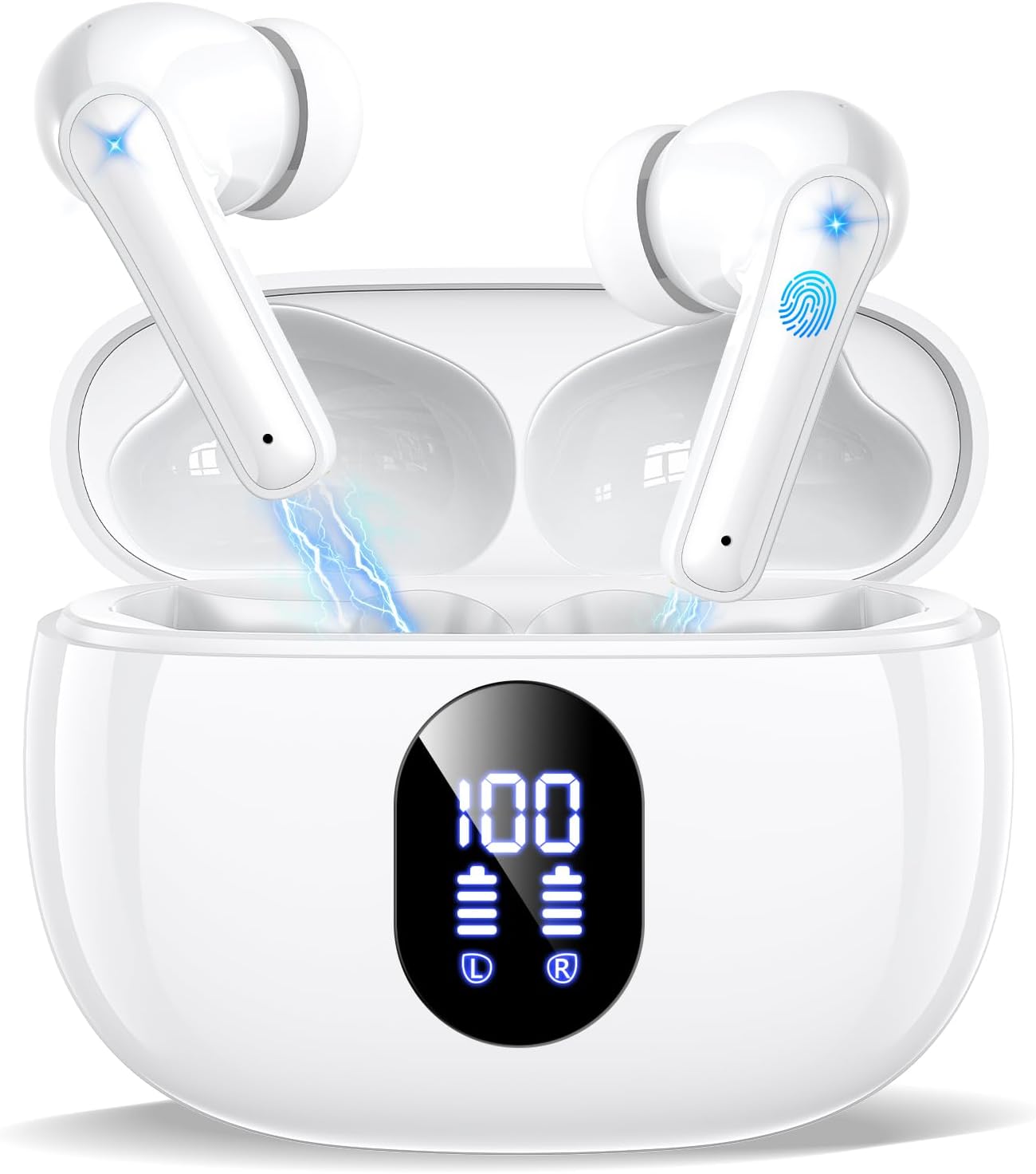 Wireless Bluetooth Earbuds Big Bass 48 Hour Playtime IPX7