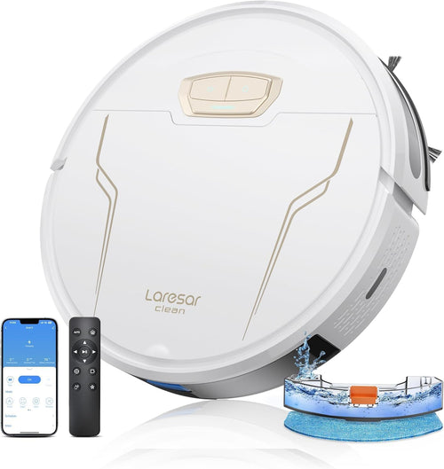 Robot Vacuum Mop 4000Pa Slim 150Min Runtime App Alexa Pet Hair