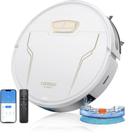 Robot Vacuum Mop 5000Pa Ultra Slim 150Min App Alexa Pet Hair