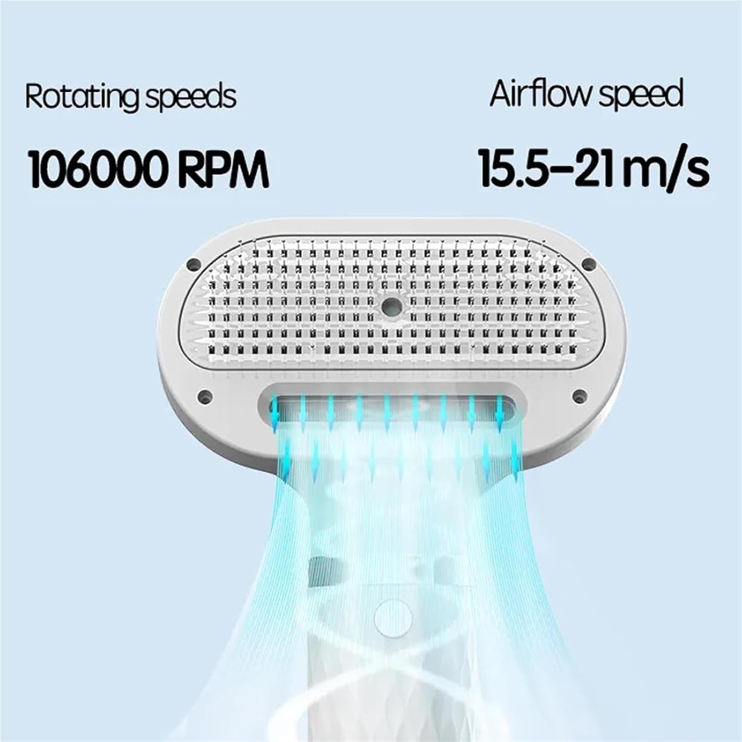 5 In 1 Pet Hair Dryer Vacuum Kit Adjustable Speed Heat
