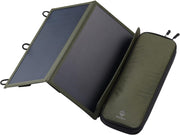 14W Foldable Solar Panel Charger Dual USB Camping Travel