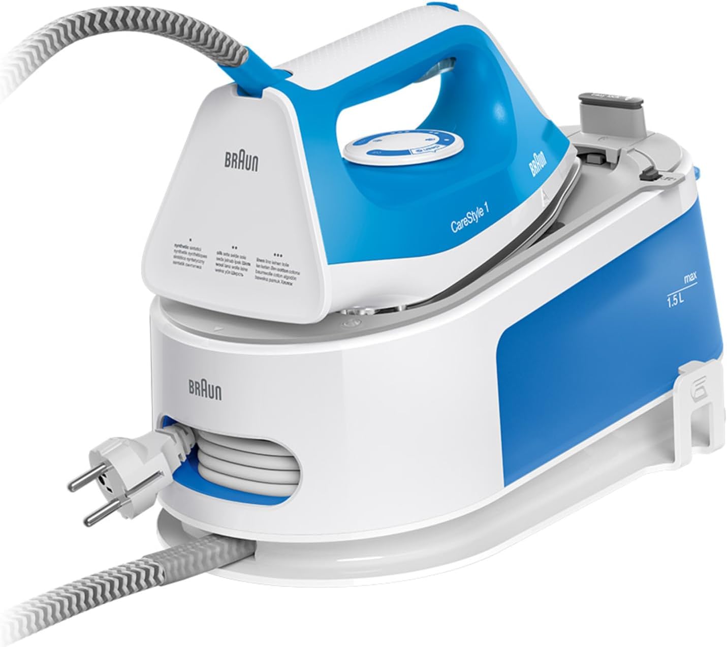 2200W Steam Generator Iron 1.7L Tank Ceramic Soleplate Vertical