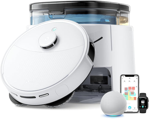 Robot Vacuum Mop 12000Pa Self Empty Wash Dry LiDAR