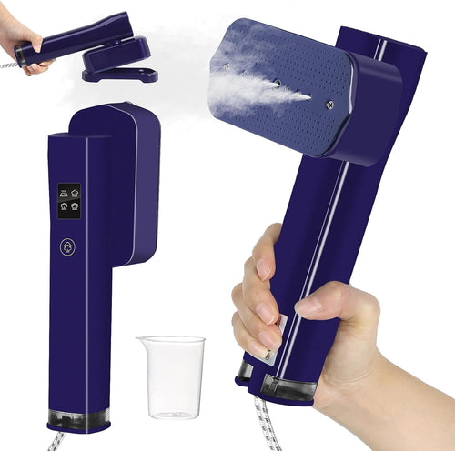 Travel Steam Iron 2 In 1 Portable Garment Steamer Fast Heat 100ml