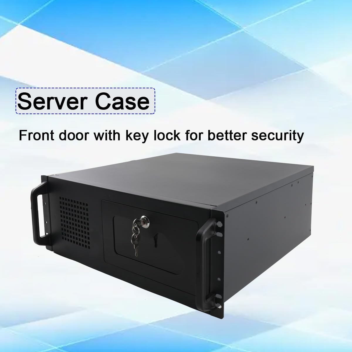 4U Wall Mount Network Cabinet Locking Door Server Rack