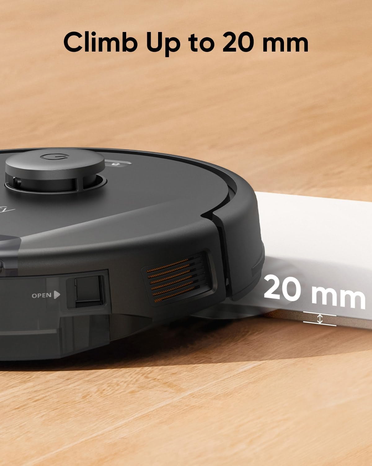 Robot Vacuum 5000Pa LiDAR Mapping WiFi App Pet Hair Clean