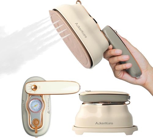 1200W Travel Garment Steamer 2 In 1 Portable Iron Fast Heat 200ml