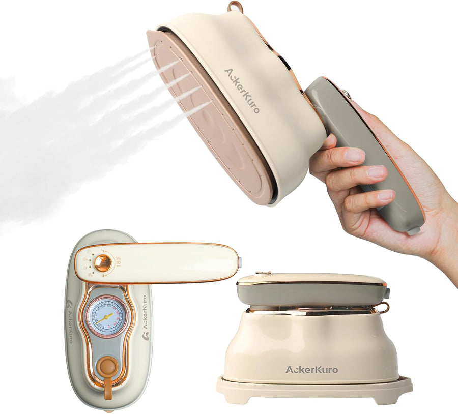 1200W Travel Garment Steamer 2 In 1 Portable Iron Fast Heat 200ml