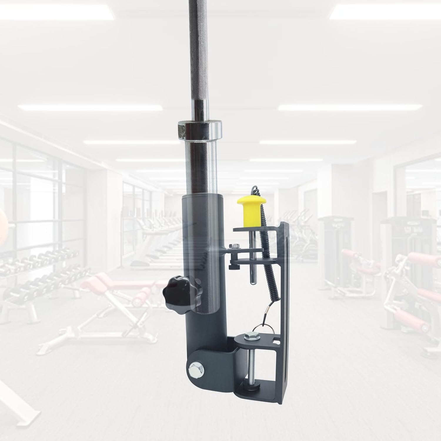 Wall Mount Landmine Attachment V Bar Row Handle Olympic Bar