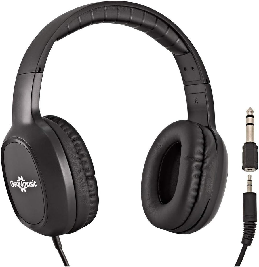 Wired Over Ear Stereo Headphones 3.5mm Jack Studio Monitor