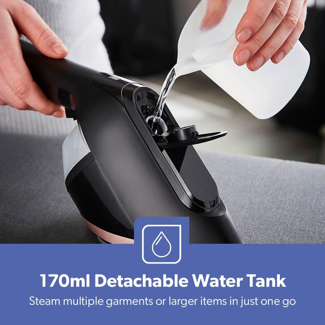 Handheld Garment Steamer 1950W 30g Steam 30s Heat 2in1