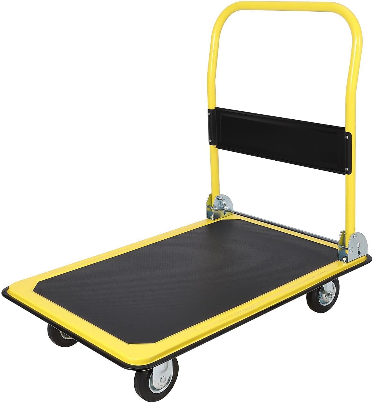 500KG Heavy Duty Platform Truck Folding Flatbed Trolley