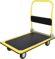 500KG Heavy Duty Platform Truck Folding Flatbed Trolley