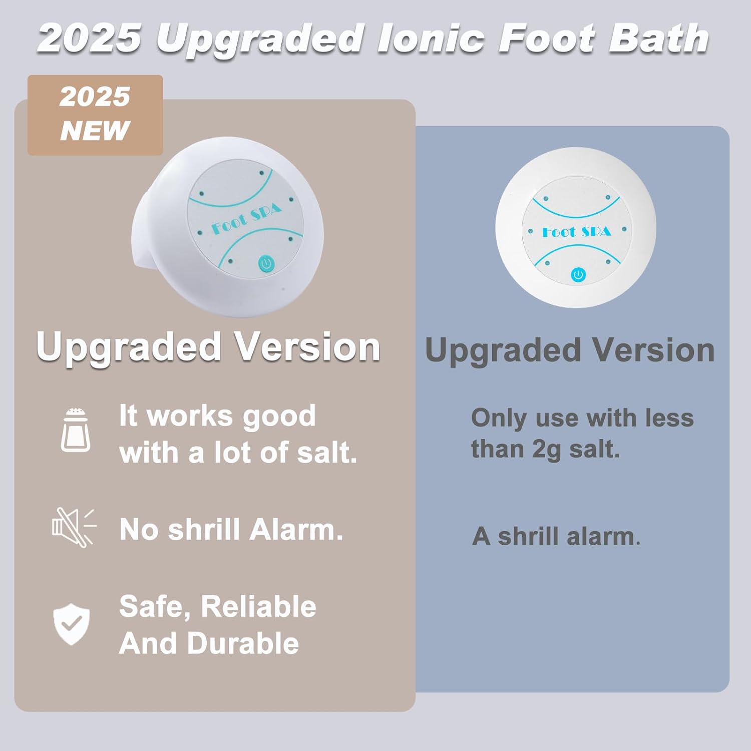 Ionic Foot Detox Spa Machine Portable Basin 2 Arrays Foot Bath