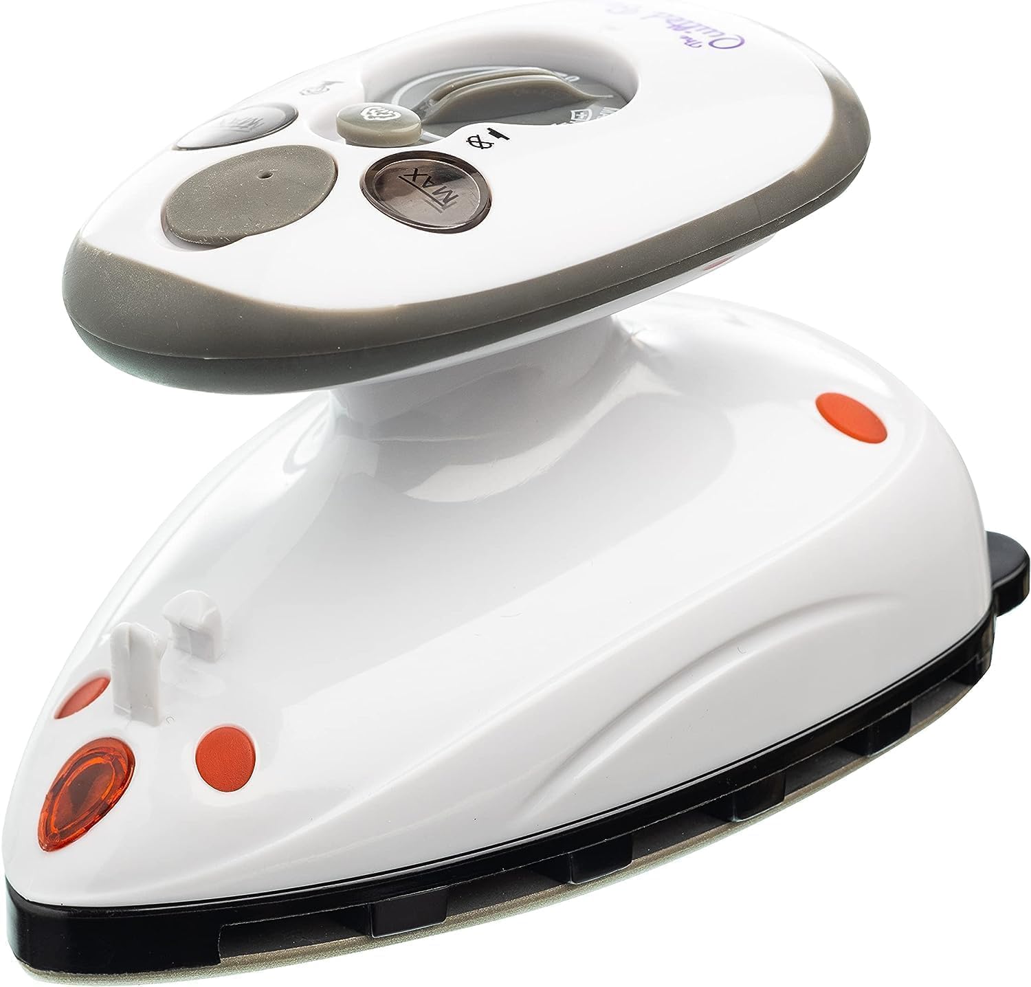 Mini Travel Steam Iron Kit Ceramic Soleplate Case Mat Rest