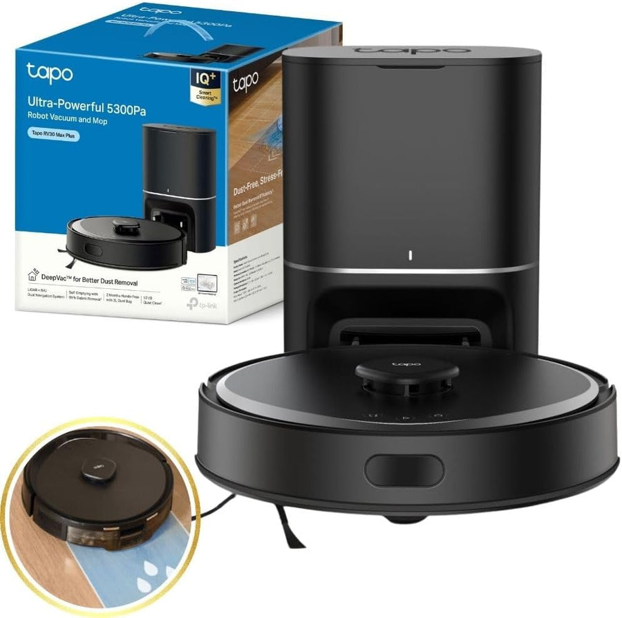 Robot Vacuum Mop Self Empty 5300Pa LiDAR Mapping WiFi Smart Clean
