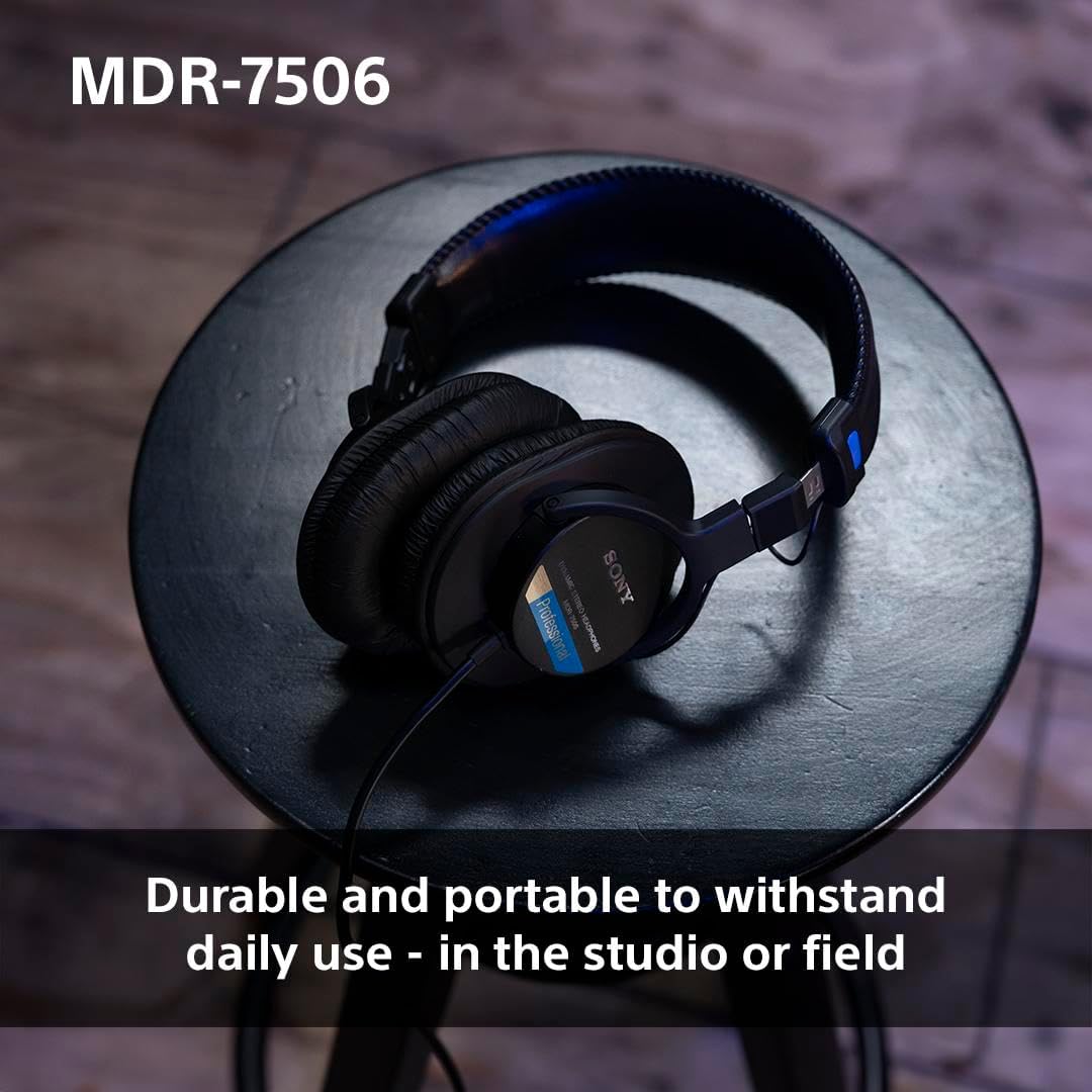 Closed Back Studio Monitor Headphones Wired 40mm Drivers