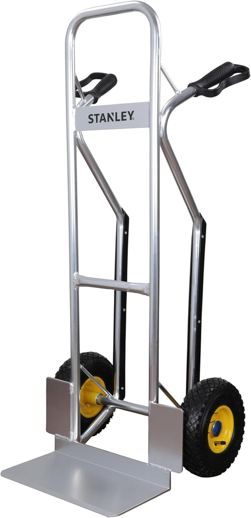 Heavy Duty Aluminium Hand Truck 200KG Pneumatic Wheels