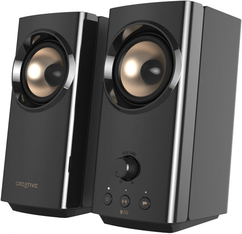 60W Desktop Computer Speakers Bluetooth USB-C Hi-Fi Stereo