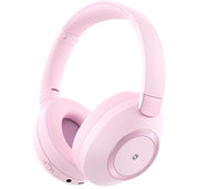 Wireless Noise Cancelling Over Ear Headphones 80Hr Battery Pink