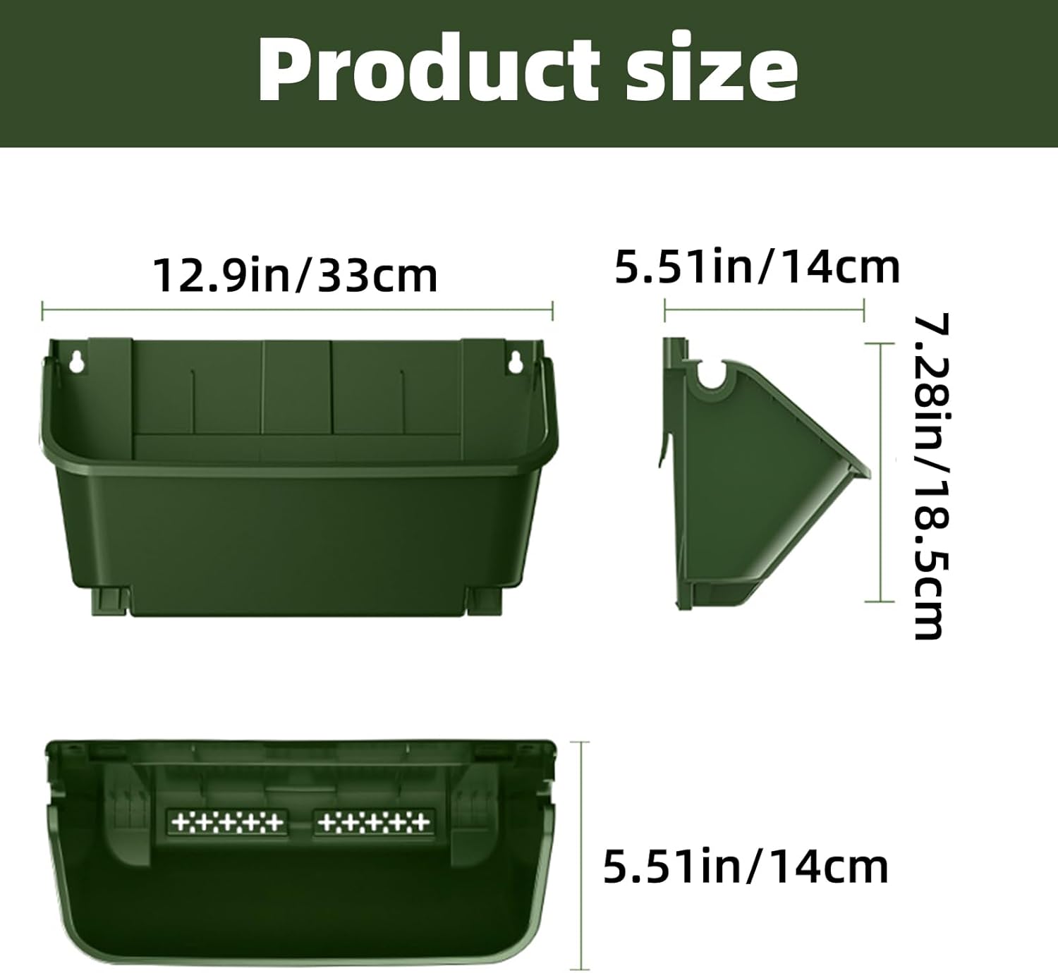 Vertical Wall Planter Bags Self Watering Hanging Garden Pots