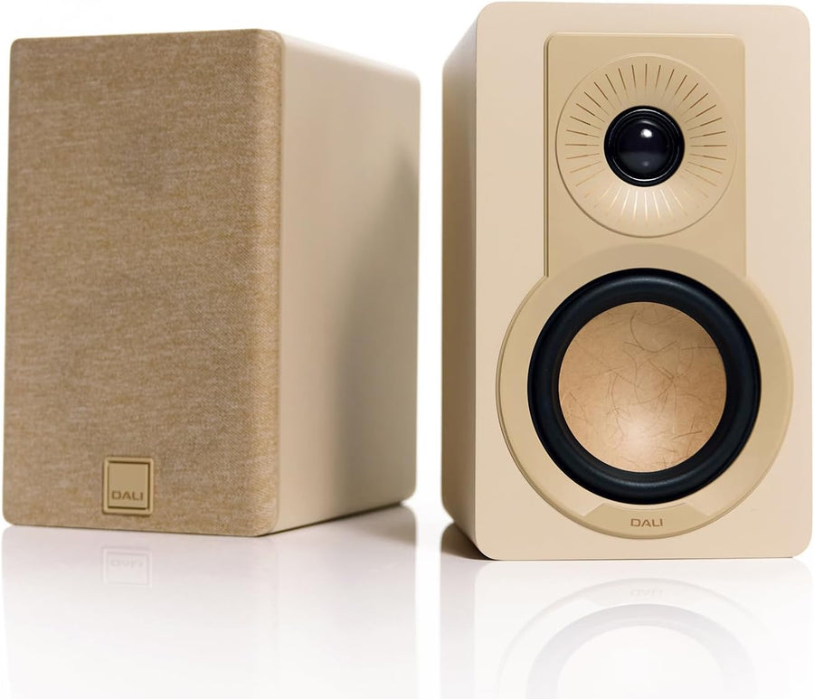 HiFi Bookshelf Speakers Pair 2 Way Passive 4.5 Inch Woofer