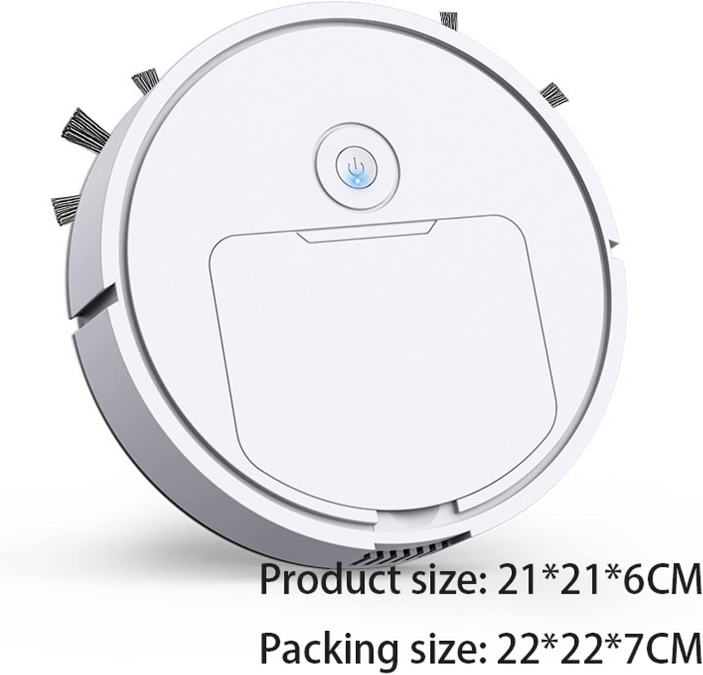 Handheld Robot Vacuum Cleaner 1000Pa Cordless Wet Dry Smart Touch