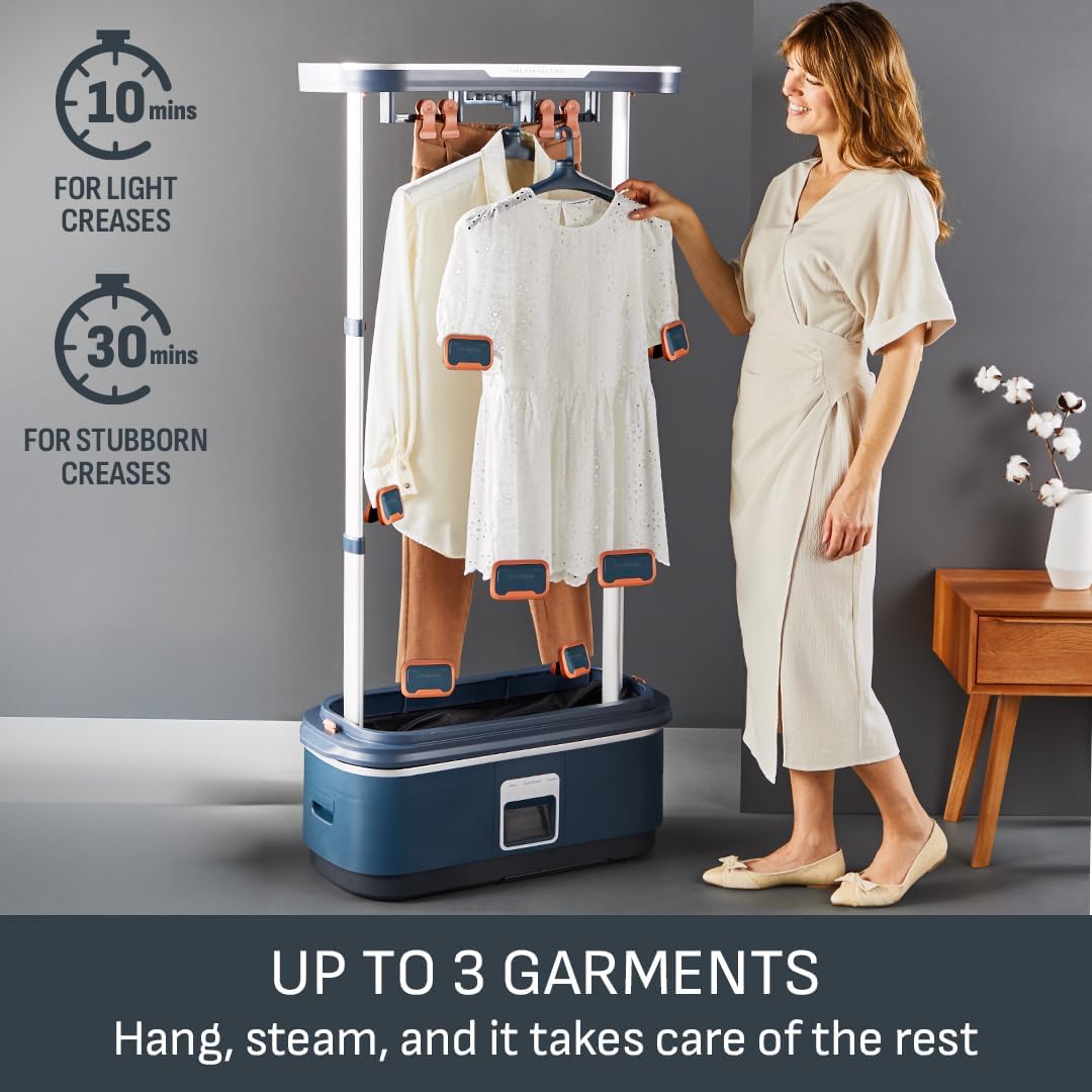 Automatic Garment Steamer Wardrobe 99% Sanitise Steam Crease Remover