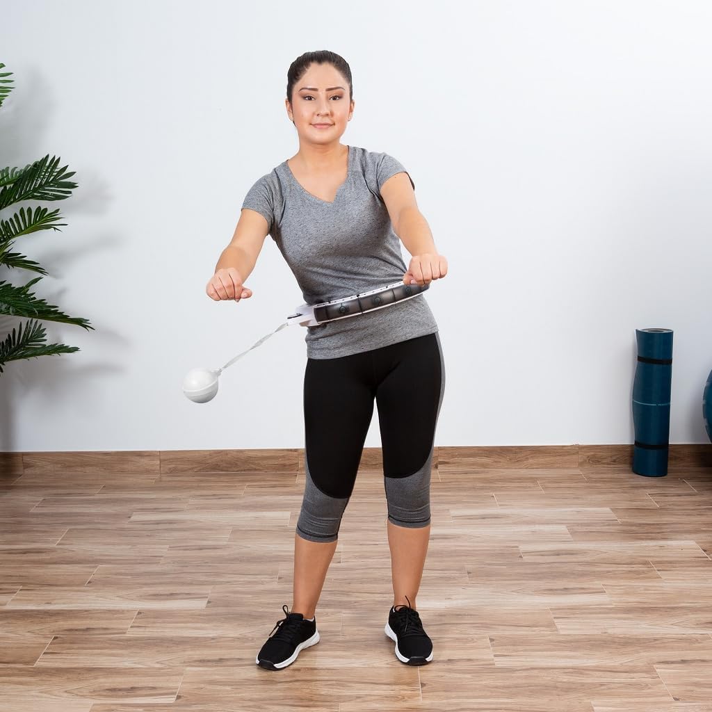 Smart Weighted Hula Hoop Fitness Hoop w/ Counter Adjustable 16 Links