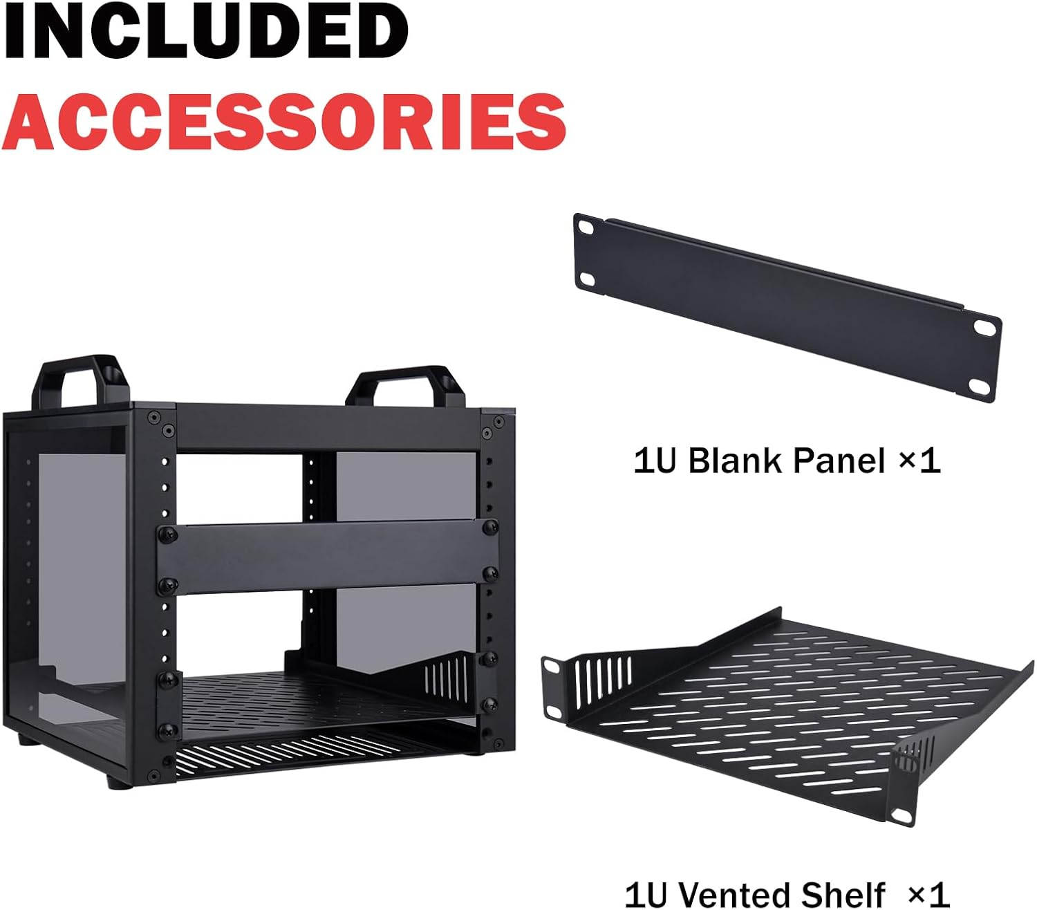 10 Inch 4U Mini Server Rack Cabinet 260mm Desktop NAS AV Rack