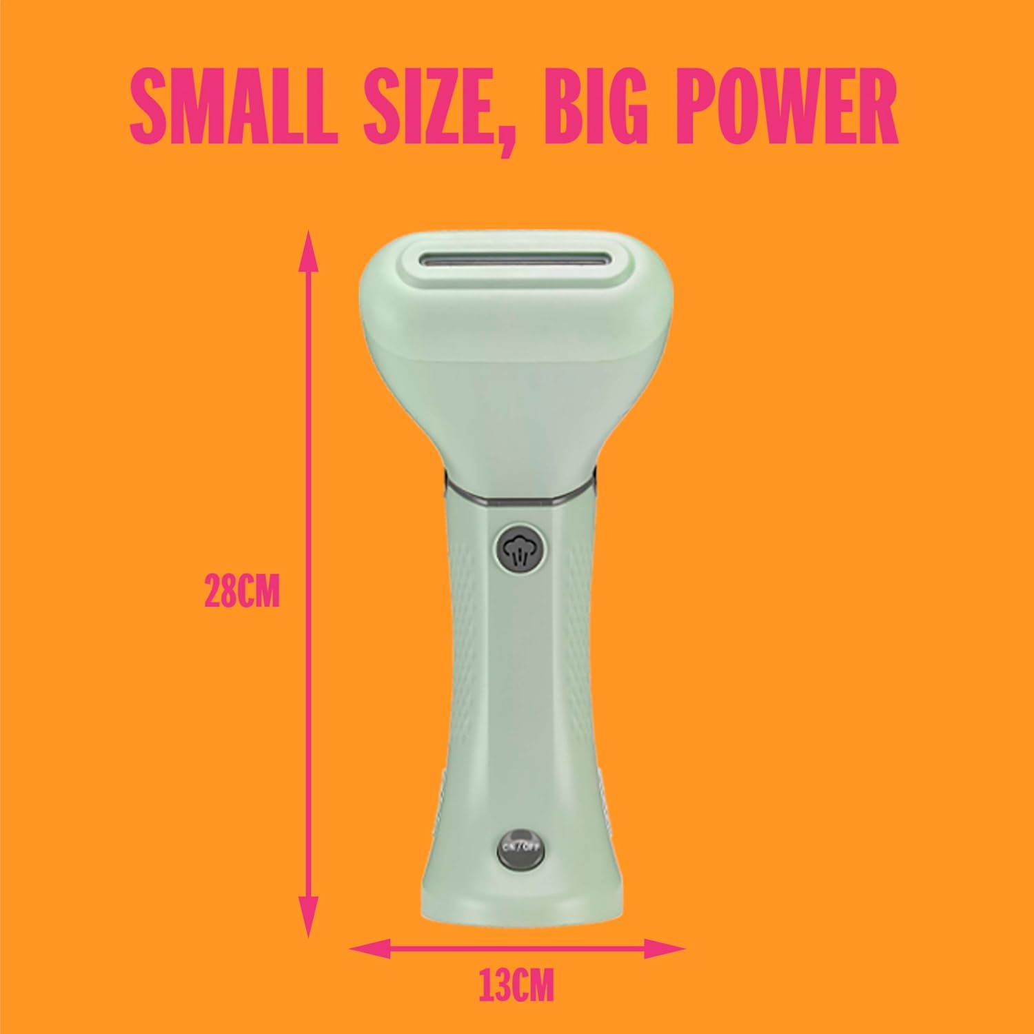 Travel Garment Steamer 1100W 35s Heat Foldable Dual Voltage