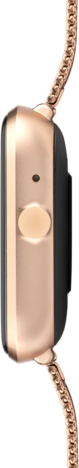 Womens Rose Gold Smart Watch Mesh Strap 36mm