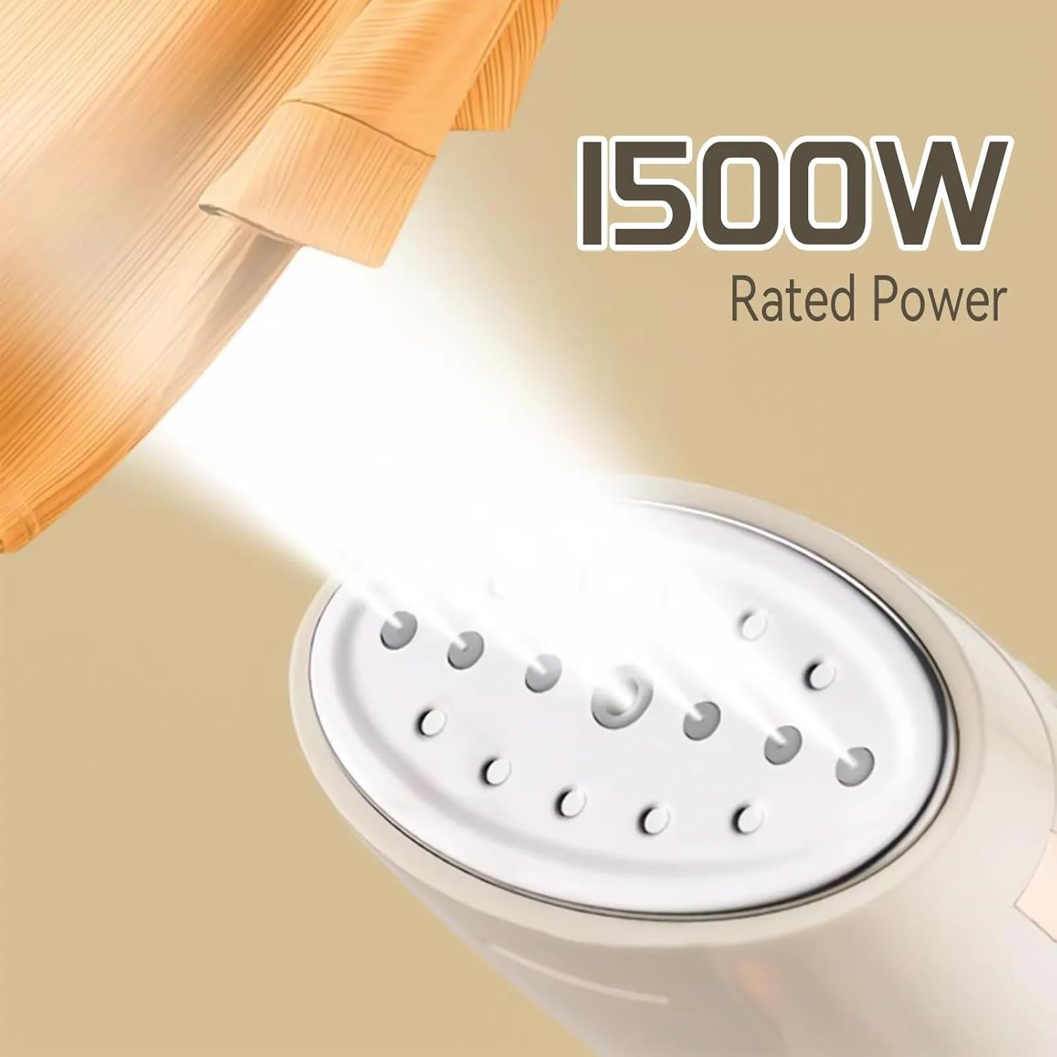 Handheld Garment Steamer Portable Fast Heat Wrinkle Remover 280ml