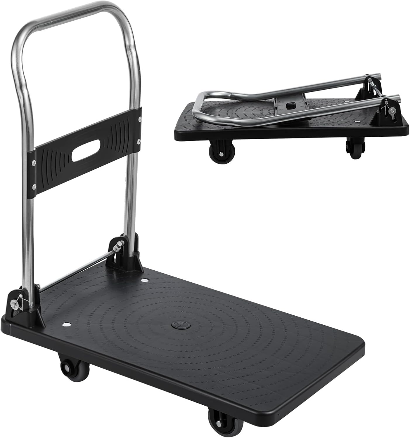 400KG Folding Platform Trolley Flatbed Hand Truck Dolly