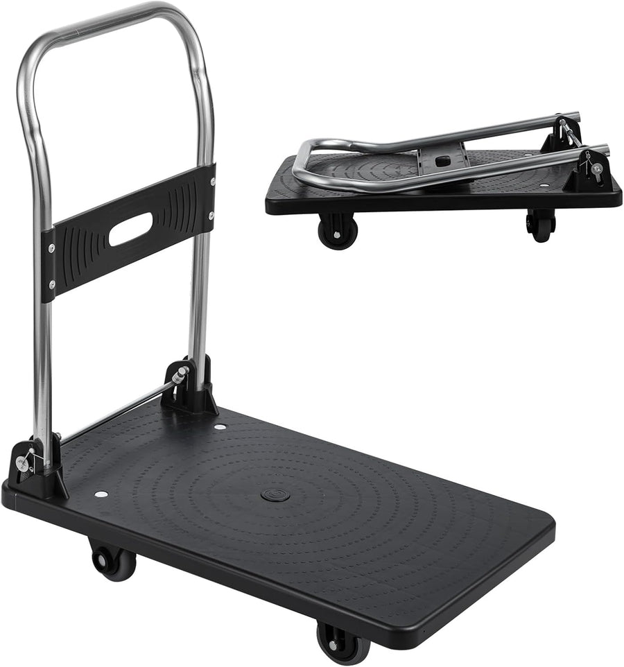 400KG Folding Platform Trolley Flatbed Hand Truck Dolly