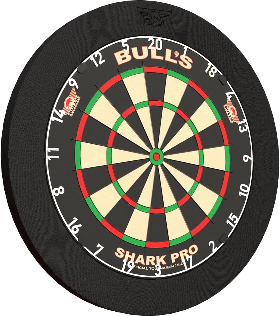 Dartboard Surround Wall Protector Black Durable Universal Easy Fit