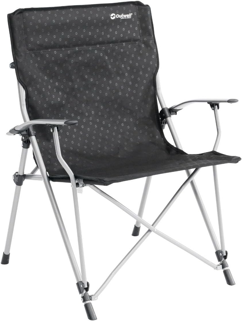 XL Folding Camping Chair Lightweight Black