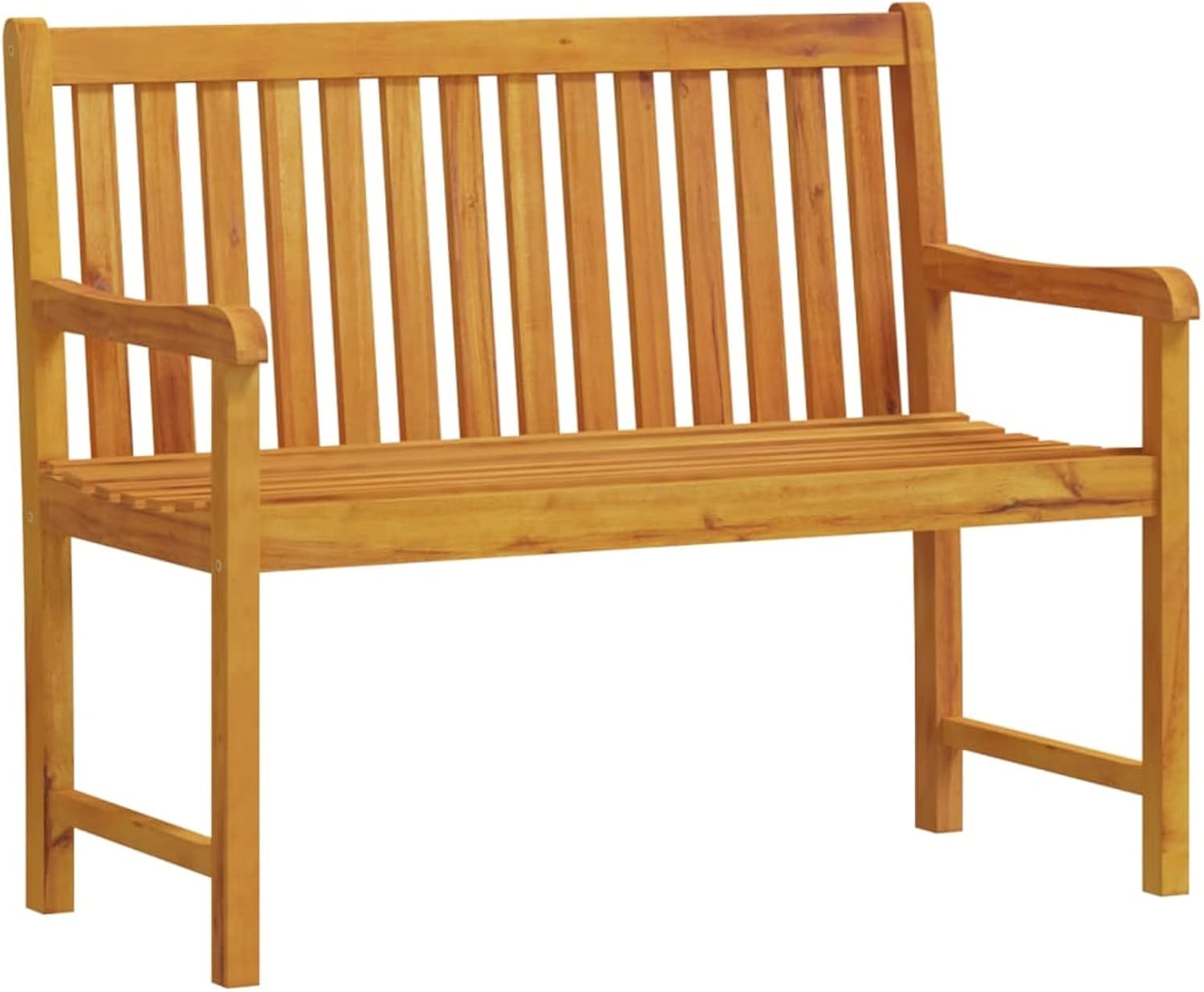 110cm Acacia Wood Garden Bench Outdoor Patio Park Seat