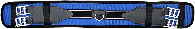 Treeless English Horse Saddle 12 Inch Blue Tack Set