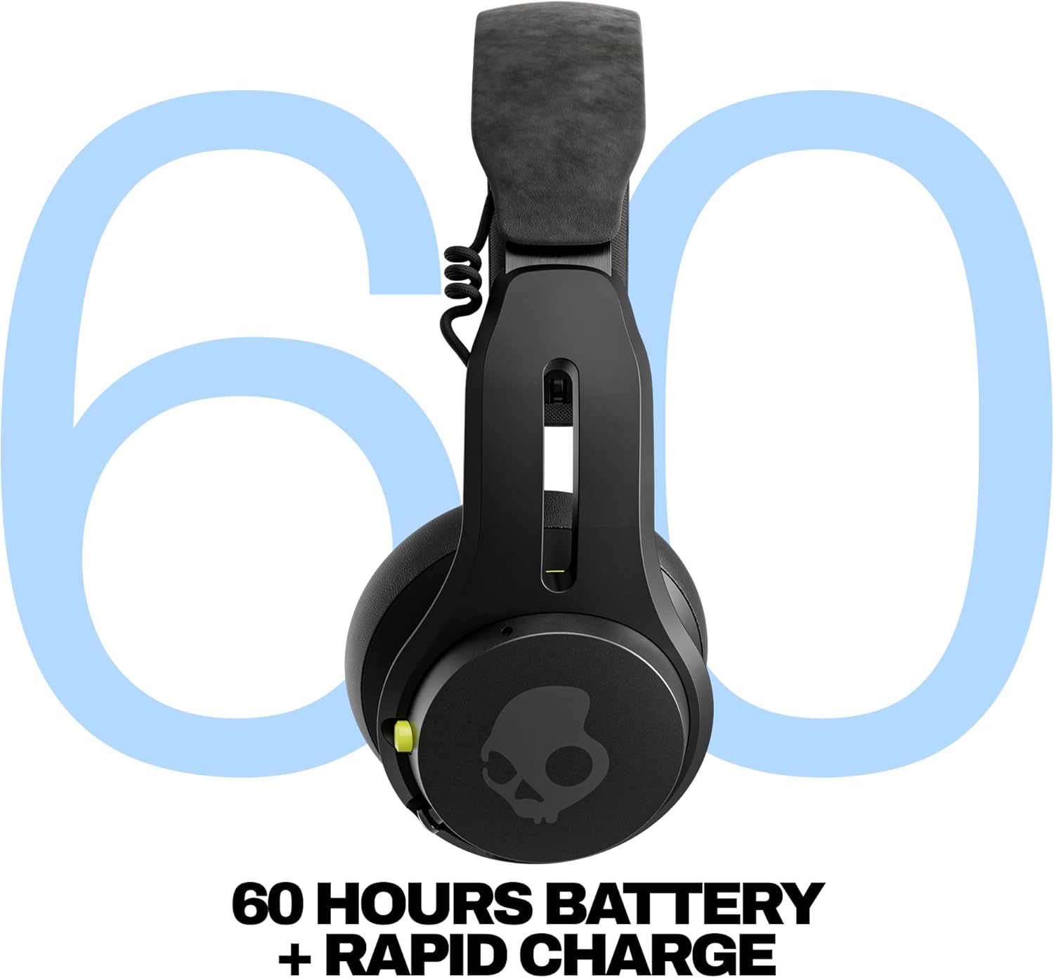 Wireless On Ear Bluetooth Headphones ANC 60 Hour Battery Foldable