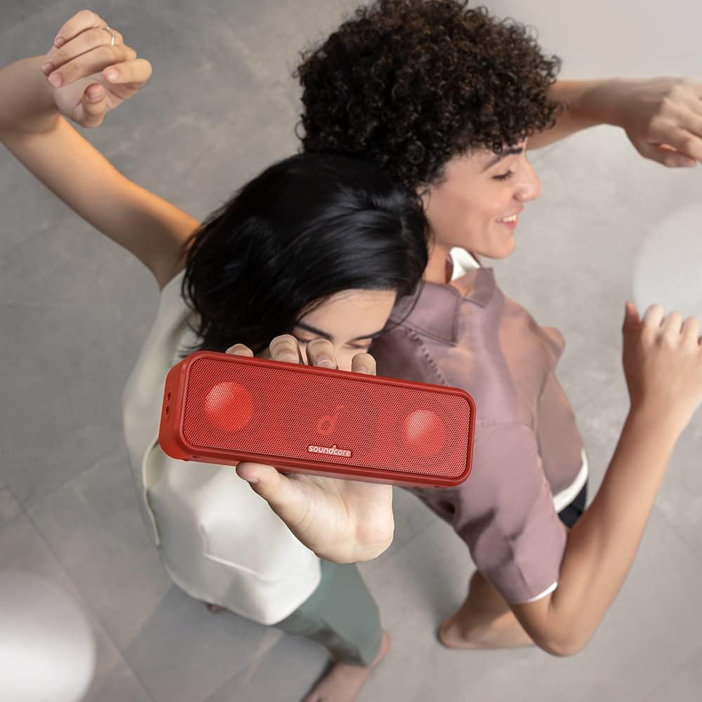 Portable Bluetooth Speaker 16W Stereo Bass 24Hr Playtime Waterproof