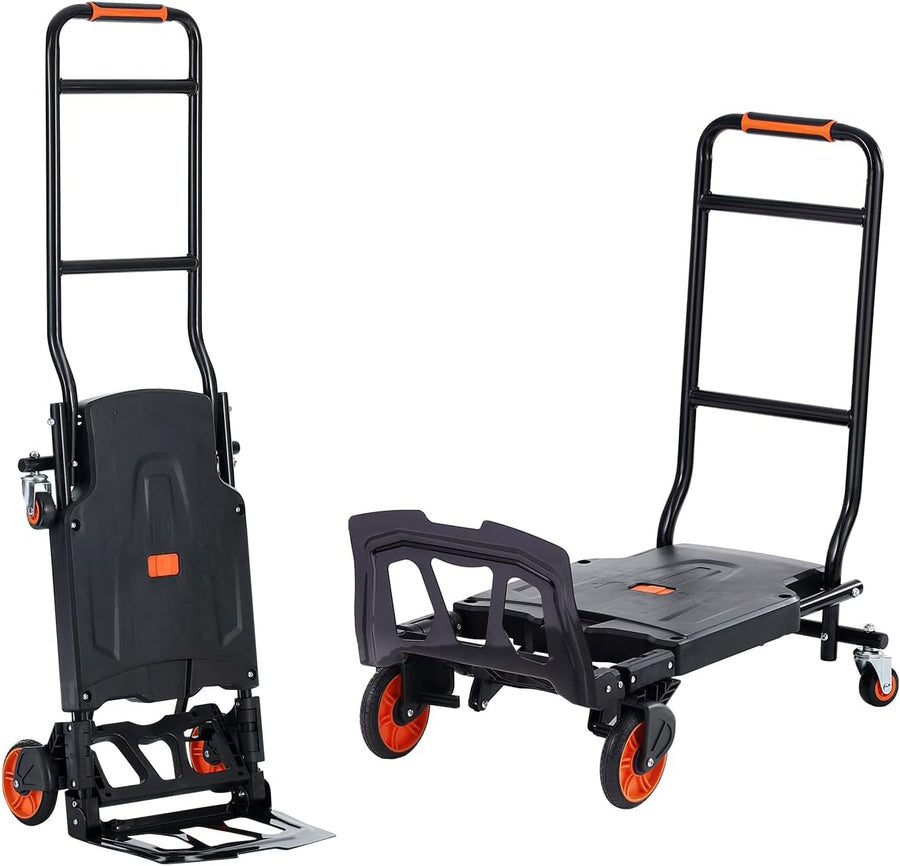 2 In 1 Convertible Hand Truck Dolly 136KG Platform Cart
